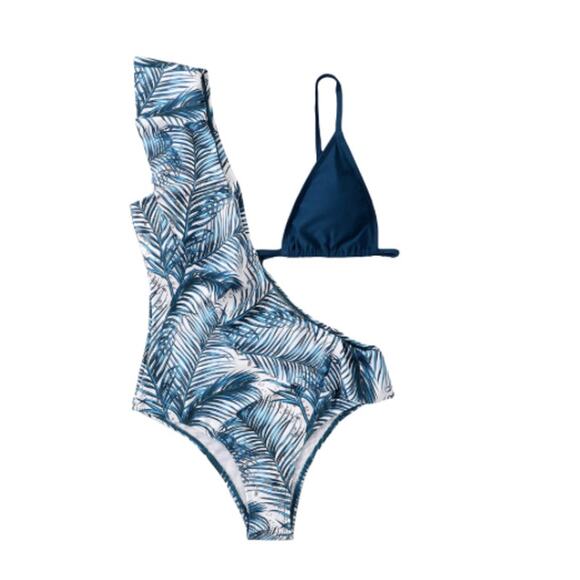 Cutout Bathing Suit - Size Medium - Picture 1 of 3